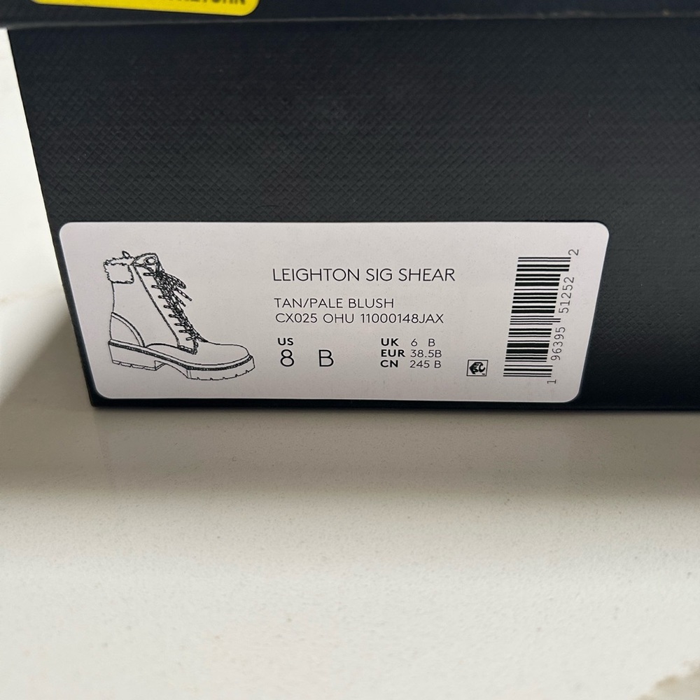 Coach Leighton Signature Shearling Boots - Picture 4 of 4